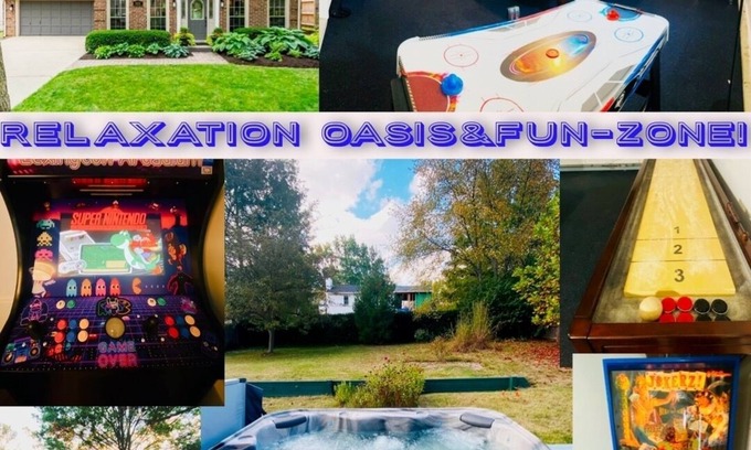 Cumberland Hill House | LexFunZone! Fam/Friendly Oasis! Great Park/Neighborhd! Hottub! GameRm! Sleep 8!