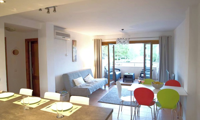 Puerto de Pollensa Apartment | Licensed Beautiful large 2 Bed Apartment in Puerto Pollenca. 2 pools and balcony