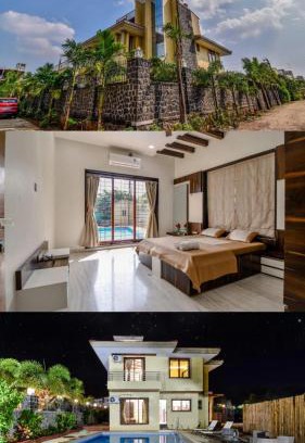 Lonavala Villa | Lifeline Villas - Luxurious Taraangan 4 Mountain View Villa With Biggest Pool And Huge Open Area