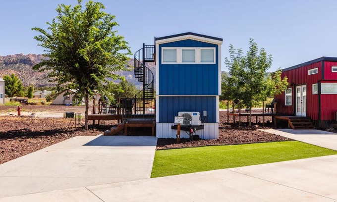 Apple Valley House | Lil' Blue Oasis Tiny Home