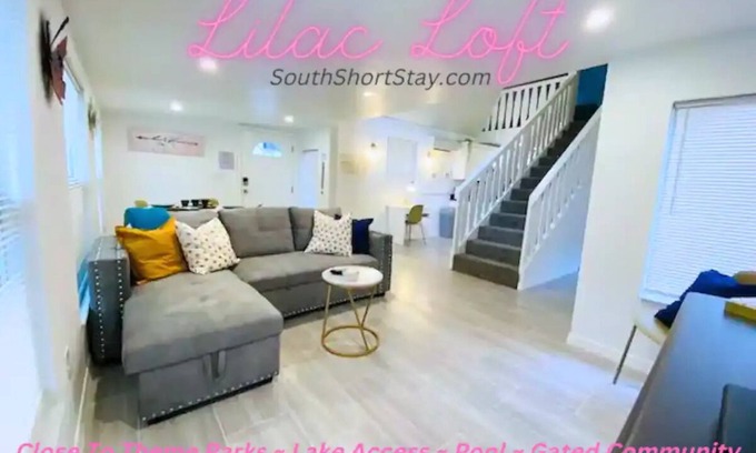 Vacation Village House | Lilac Loft- Lake, Pool, Pickle Ball, Disney & More