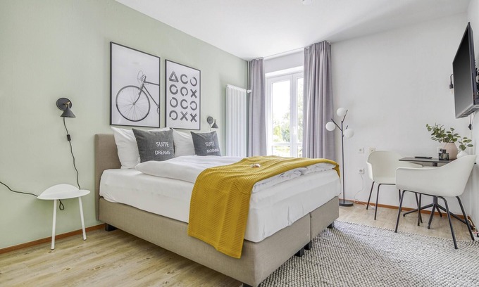 Munchen District Apartment | Limehome Garching München - Nähe Airport