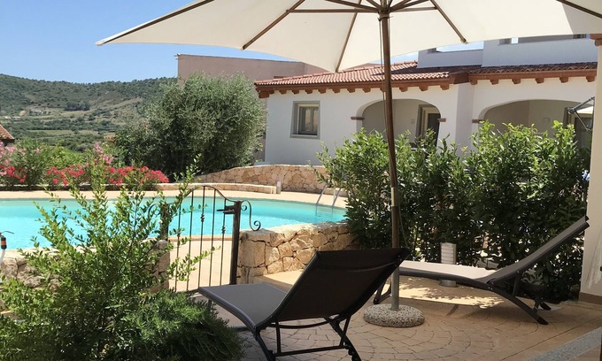 Limpiddu Apartment | Limpiddu Residence with Swimming Pool - Ground Floor - Recent and Comfortable