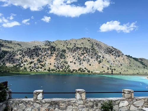 Kavallos Villa | Lindas Villa In Unrivalled position in Kournas - Amazing View