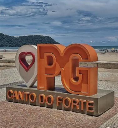 Canto do Forte Apartment | Lindo Apartamento Pé na Areia Canto do Forte