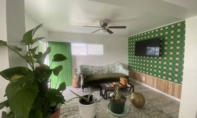 Camelback East House | Little Green Garden. ~Inspired by the “Gucci Garden” in Florence Italy.
