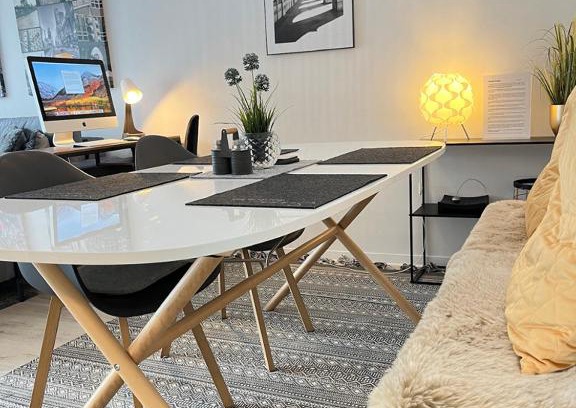 Saarbruecken Apartment | Living at Saarpartments -AdultsOnly- 2 Bedrooms, Kitchen- Business & Holiday Apartments for Long- and Short term Stay, 3 min to Train-Station, Secure E-Bike Parking!
