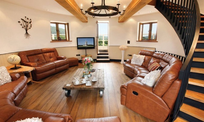 Monkswood House | Llancayo Windmill is another of our unusual properties. Stay in a real windmill set in Monmouthshire