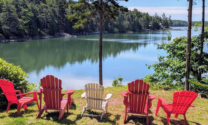 Sebascodegan Island House | Located on Rich Cove in Cundy's Harbor, Maine!