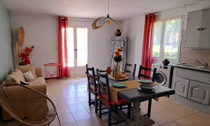 Montegut-Plantaurel House | Location Semaine Maison Avec Jardin 7 Couchages