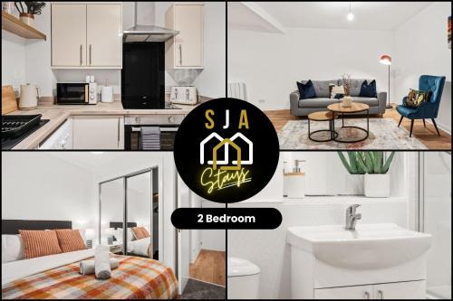 Central Aberdeen Apartment | Lochy Stay - SJA Stays - Modern 2 Bed Apartment