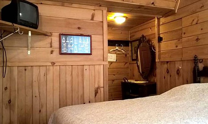 Richfield Springs Cabin | Lodge ∙ 1 bedroom ∙ 2 guests