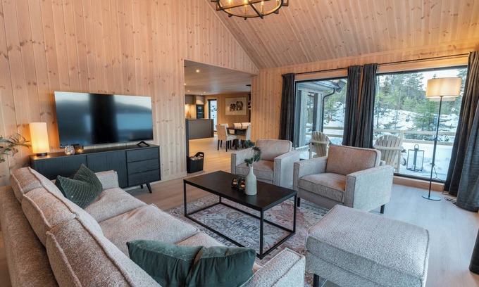 Nes House | Lodge at ski centre, crosscountry trail, sauna