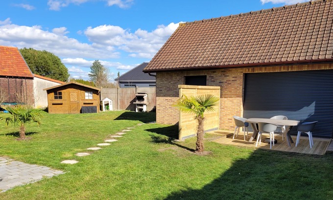 Trepied House | Lodge Avec Jardin à 5min DE Stella Plage