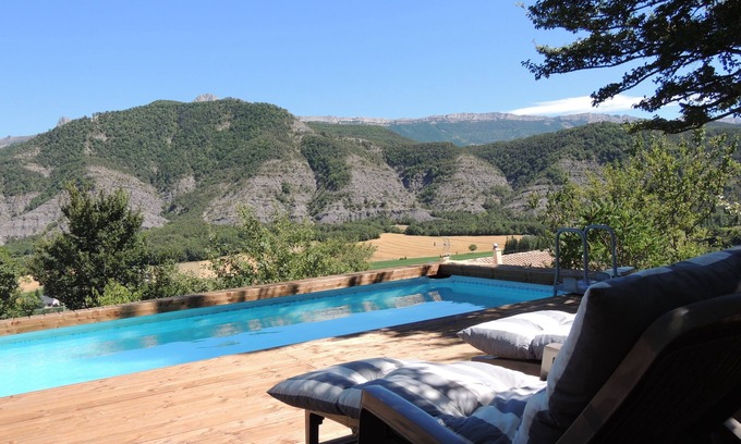 Marcoux Cottage | Lodge Barre des Dourbes for 4 people