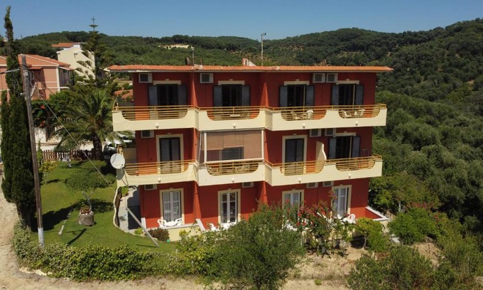 Agios Stefanos Avliotes Apartment | Lofos ClaudiAgapi Guesthouse Seaview