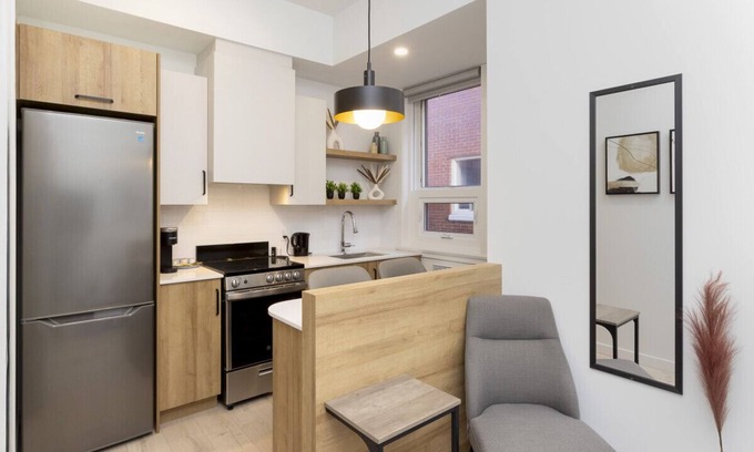 Rimouski-Neigette Apartment | Loft 203 | Rooftop | Downtown