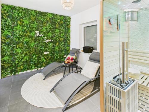 Großkayna House | Loft and Living Private Spa am See mit Sauna und Whirlpool