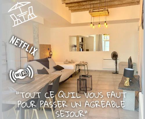 Amboise Apartment | Loft avec terrasse au pied du château