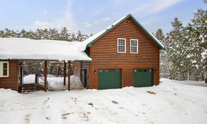 Boonville Apartment | Loft In the Pines, On Snowmobile Trail