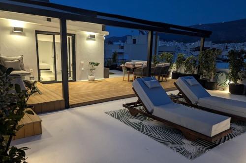 Vyronas Apartment | Loft with Panoramic View near the center of Athens