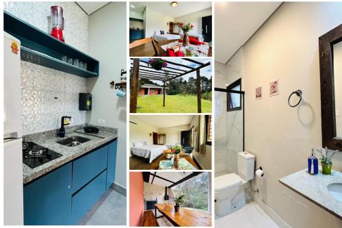 Campos do Jordao House | Lofts Privativos 3km Capivari - Vista e Comodidade