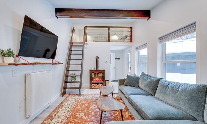 Center Conway Cabin | 'Lofty Dreams' Cabin By Conway Lake & Saco River!