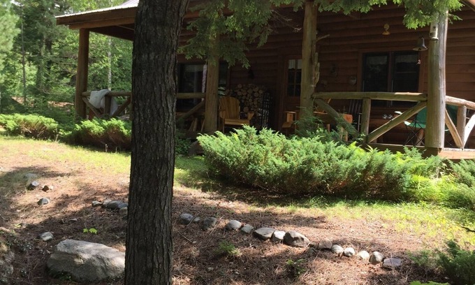 Lakeville Cabin | Log Cabin On Quiet Wilderness Lake In Downeast Lakes Region Of Maine
