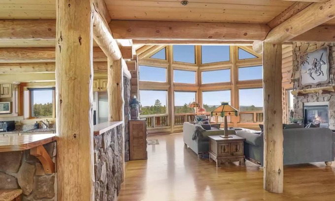 Durango - Purgatory House | LOG CABIN Views* jacuzzi - BBQ deck min to town