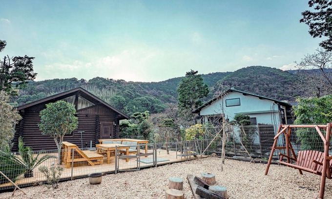 Atami House | Log house with natural hot spring and dog run/Atami Shizuoka