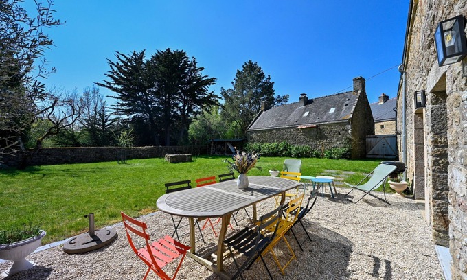 Locmariaquer House | Longère Kerinis - Maison avec grand jardin