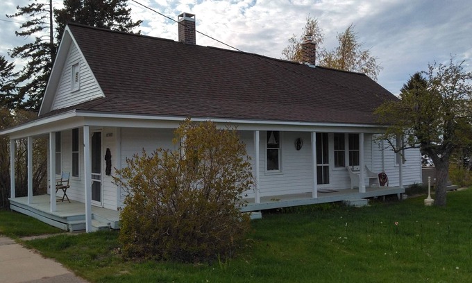 Grand Marais House | Looking across the Bay and Lake Superior!