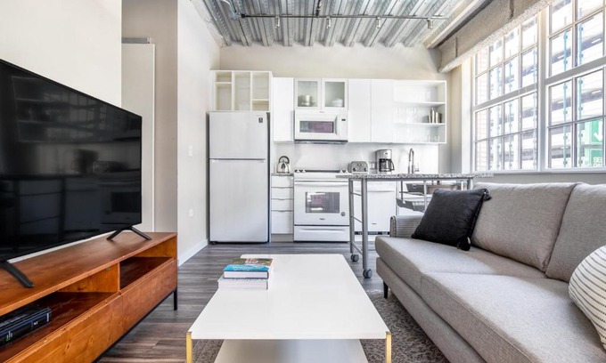 Downtown Chicago Apartment | Loop 1BR w Gym Roof nr Millennium Park CHI-387
