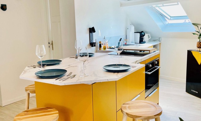 Cayeux-sur-Mer Apartment | Lou & Moi Appartement 4 Personnes a 50 m de la Plage