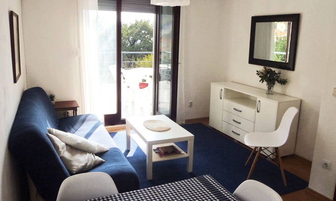 Lazi Condo | Lovely 1BR flat w/panoramic terrace over Budva Bay