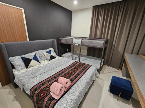 Batu Lintang Apartment | Lovely 4paxs Kozi Square comfort Studio Home 2B