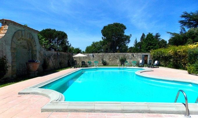 Scarperia e San Piero Villa | Lovely apartment in villa for 8 guests with pool, WIFI, TV, panoramic view and parking