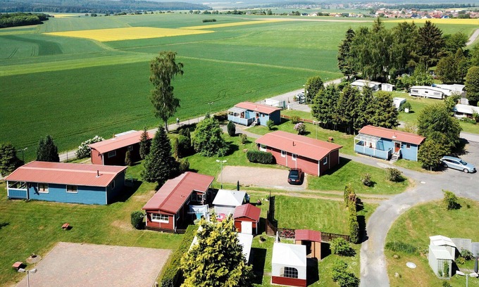 Bad Emstal House | Lovely apartment in villa for 3 people with pool, WIFI, TV, terrace, pets allowed and parking