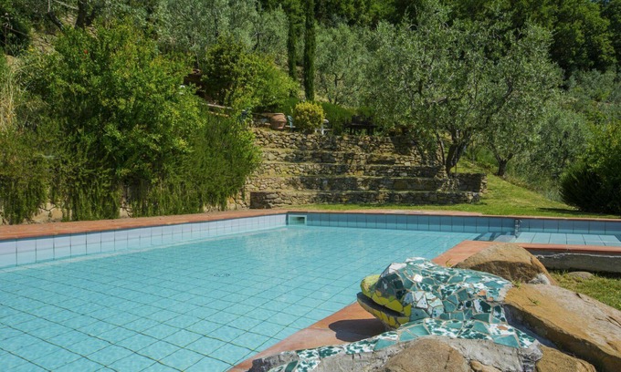 Giugnano Apartment | Lovely apartment for 9 guests with WIFI, pool, TV, pets allowed, panoramic view and parking