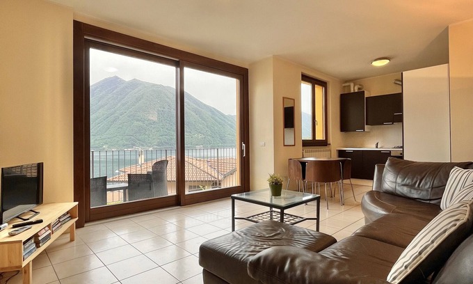 Argegno Apartment | Lovely Apartment with Pool and Breathtaking Lake Views