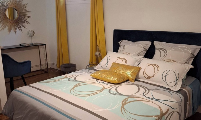 Chatel-Guyon Apartment | Lovely, cosy T1 apartment, quiet location near town center Garden, parking