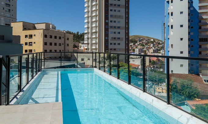Sao Benedito Apartment | Lovely Elegant Studio in Pocos de Caldas Pgo0205