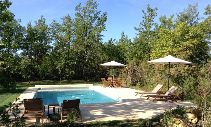 Daglan House | Lovely house with private pool hidden in the woods