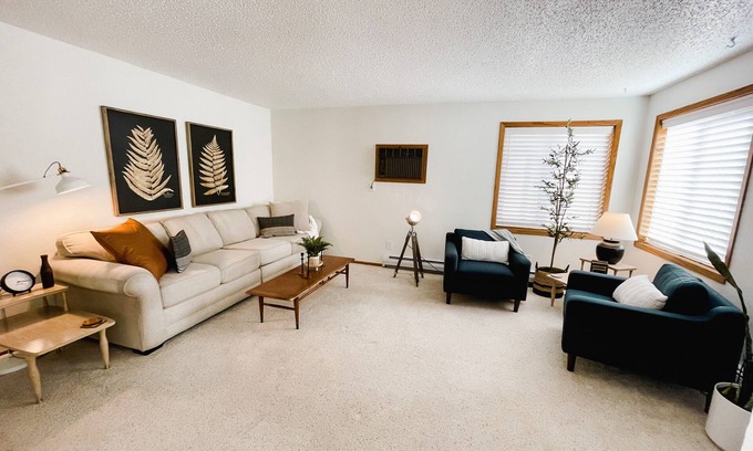 Bismarck Condo | Lovely, Quiet Downtown Bismarck Condo