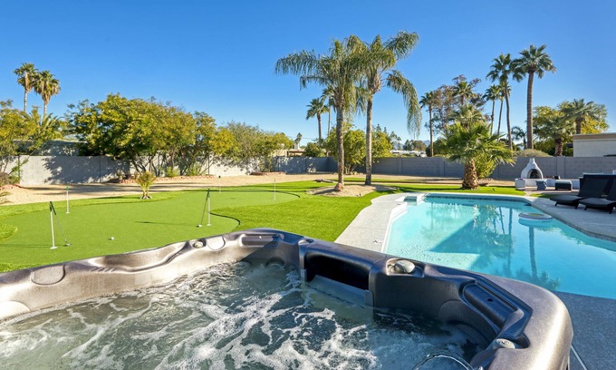 Thunderbird Desert Estates House | Lovely Scottsdale 5BR Home | Pool, Spa & Theater