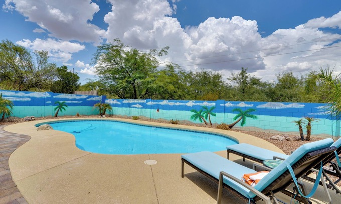 Copper Creek Cottage | Lovely Tucson Home w/Pool & Mountain Views