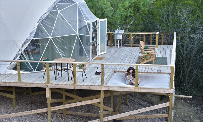 Burnet Apartment | Loving Heart Retreats: Amazing Luxury Forest Mountain Views Dome