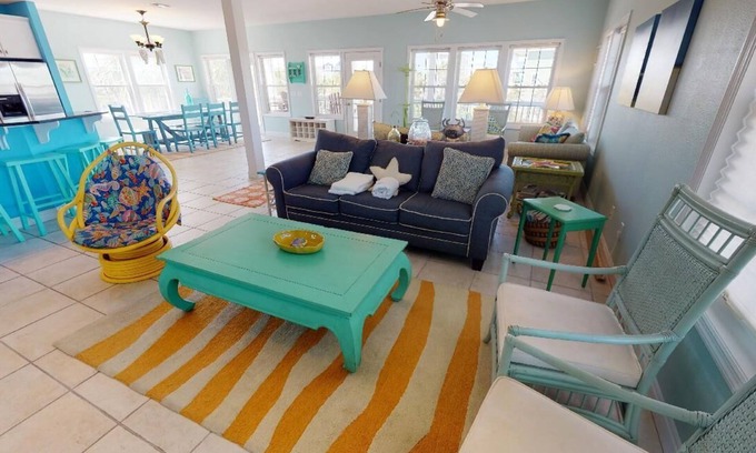Seagrass House | Lowest priced home in Seagrass 350 steps to Gulf with community pool access
