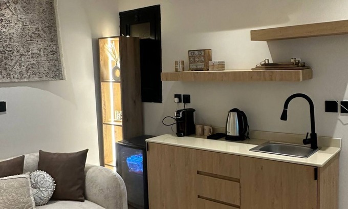 Al Aqiq Apartment | LP8.3 - Modern 1 Bedroom Apartment near KAFD