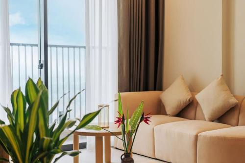 Van Giang Apartment | Luffy Home căn hộ xinh Ecopark có bồn tắm và vườn cây ngắm Hoàng hôn